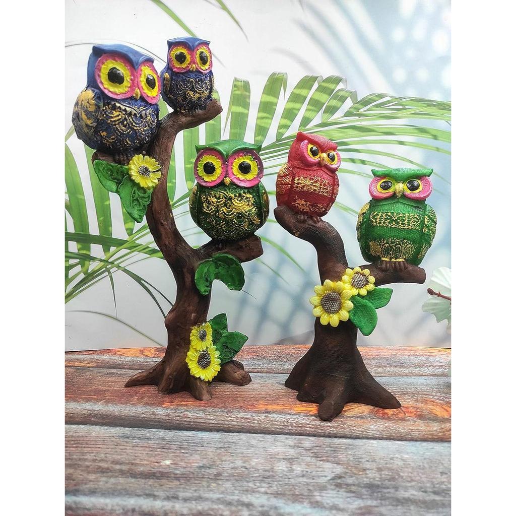 Dekorativní soška Sova Vastu Šastra/feeng Shui Ornament | Soška pro domácí dekoraci| soška pro domácí dekoraci