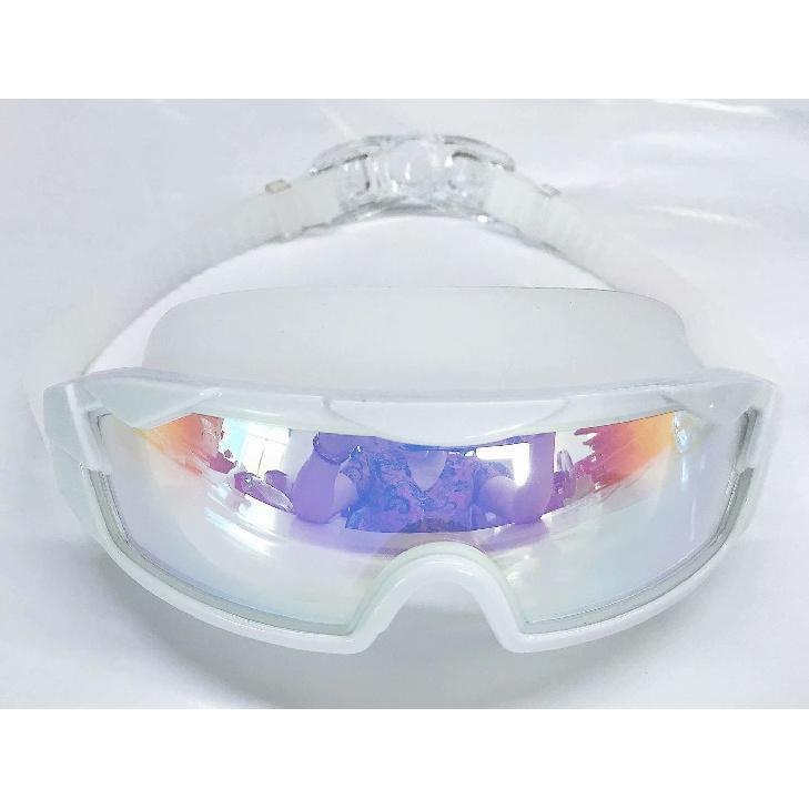 New children's swimming goggles Large-frame electroplated waterproof and anti-fog swimming goggles High-definition myopia protective swimming goggles