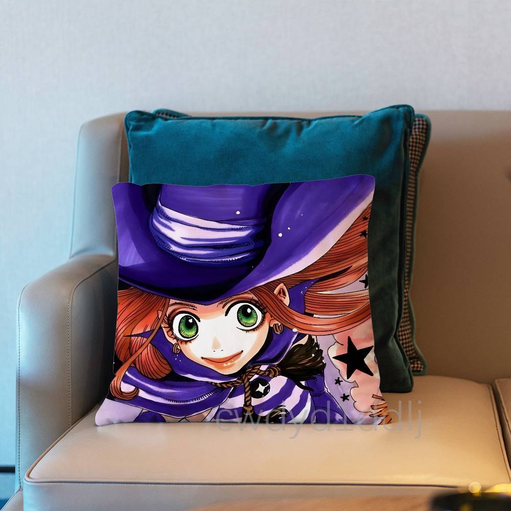 SSugar SSugar Rune Anime Pillow Case Short Plush Sofa Decorative Gift Home Doublesided Printing Cushio