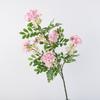 Fake Floral Artificial Pagoda Tree Flower Green Leaves Real Touch Simulation Michelia Figo Artificial Realistic