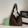 Women's Bag Leopard Print Shoulder Bag Underarm Bag Large Capacity Tote Bag