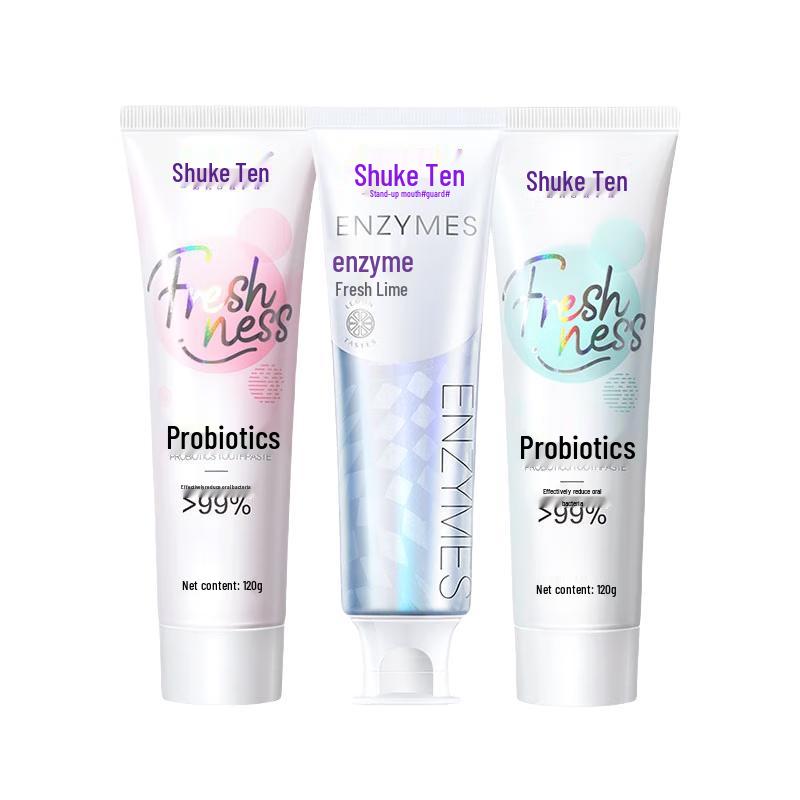 Shuke Enzyme Probiotic Toothpaste Twin Pack