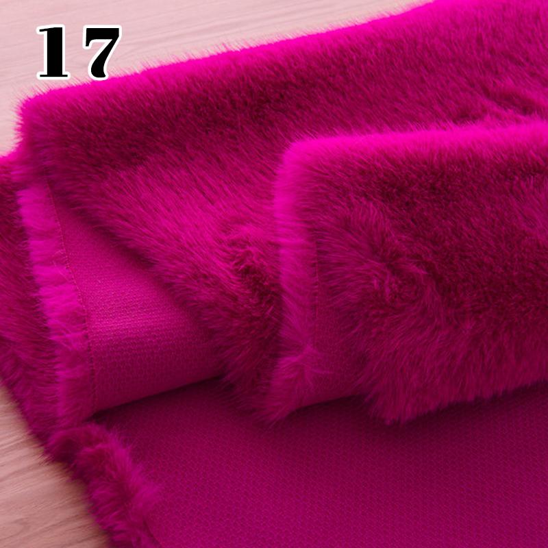 50*180cm Thicken High-end Simulation Fox Fur Fabric Fluffy Artificial Fur Fabric Diy Fur Clothing Fursuit Fur Collar Vest Scarf