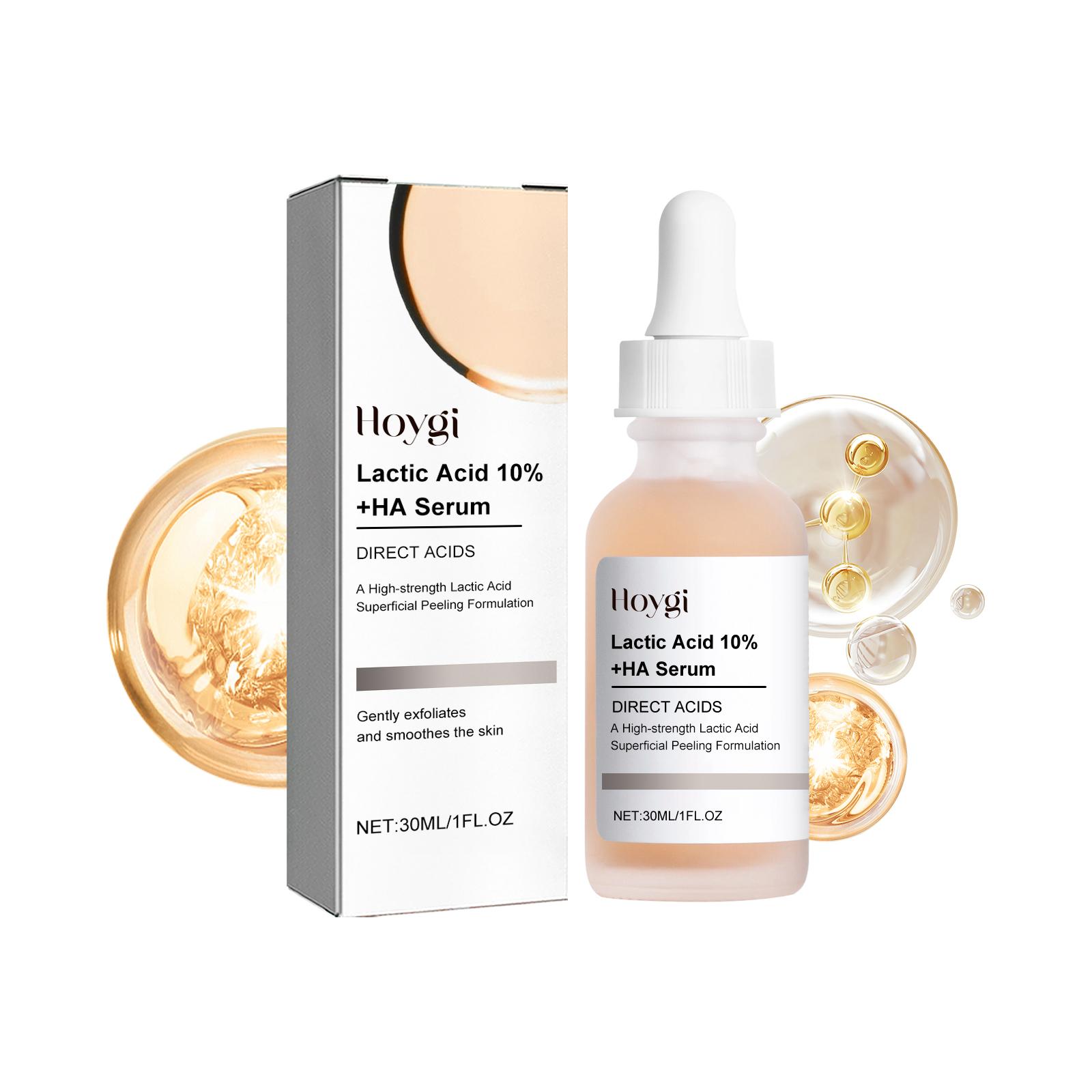 

Lactic Acid Facial Serum: Anti-Aging & Hydrating Essence for Acne, Wrinkles & Brightening 30ml