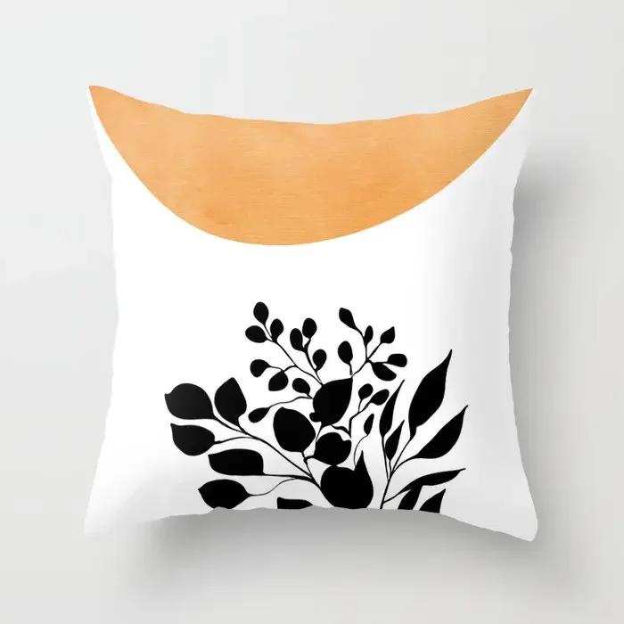 Декоративная наволочка для подушки Чехлы для подушек Скандинавский Неправильный цвет Геометрическая абстракция