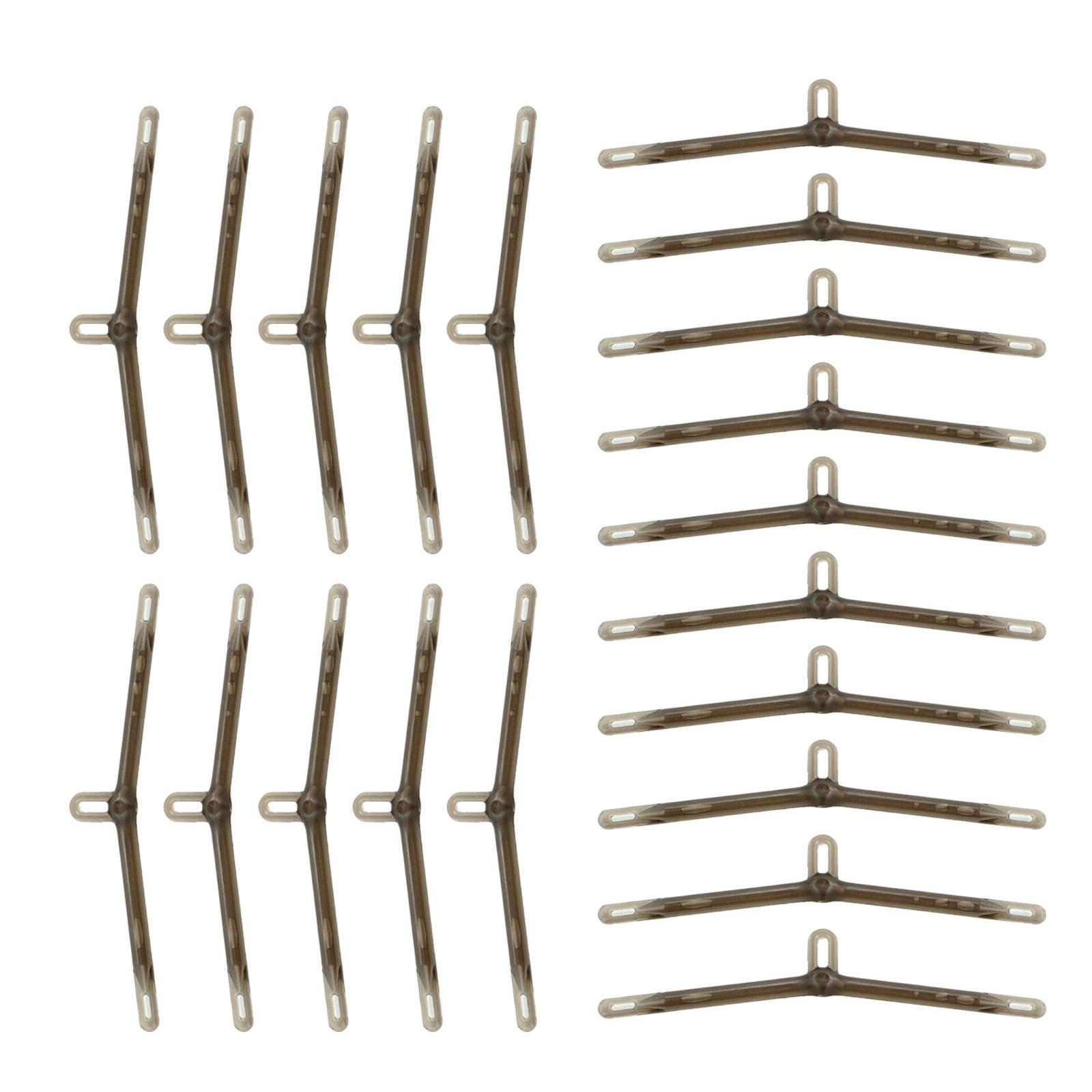 

20 шт. Карповая рыбалка Противозакручивающиеся рукава Рыболовный крючок Выравниватель лески Карповый крючок Поводок Вертолетная карповая оснастка Рыболовные аксессуары