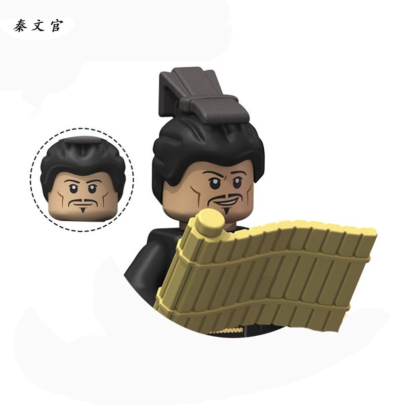 Kinas eldgamle Qin-dynastisoldatfigurer Byggeklosser Terrakottahæren Klosser Samling Leker For Barn