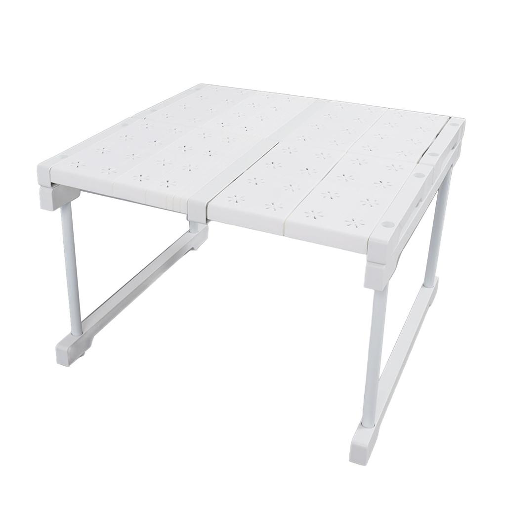 Closet Shelf Expandable Closet Shelf Storage Rack Adjustable Locker Shelf for Closet Width 48cm Height 32cm