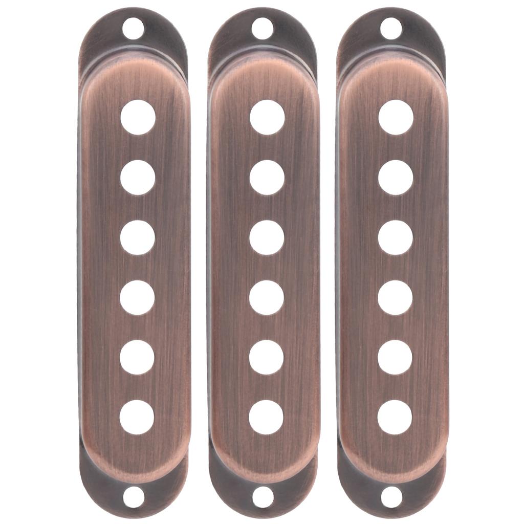 3Pcs Single Pickup Cover Brass 48mm50mm52mm Musical Instrument Accessories for ST SQ Electric