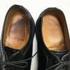 1979 Vintage FLORSHEIM Kenmoor Long Wingtip Business Shoes Black Size 12B Men's(USED)