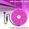 1PC USB-Powered Full Spectrum LED Grow Light Strip for Indoor Plants and Greenhouses