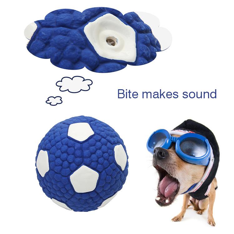 9-14cm 5PCS TPR Multi Styles Durable Interactive Eco Friendly Rubber Ball Organic Dog Chew Cooling Toys