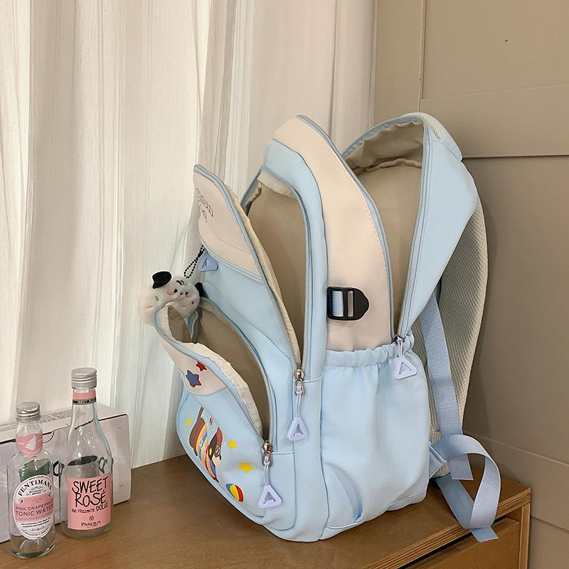 New Cute Cartoon Schoolbag High Value Primary School Backpack Junior High School Girls High School Large Capacity Student Schoolbag