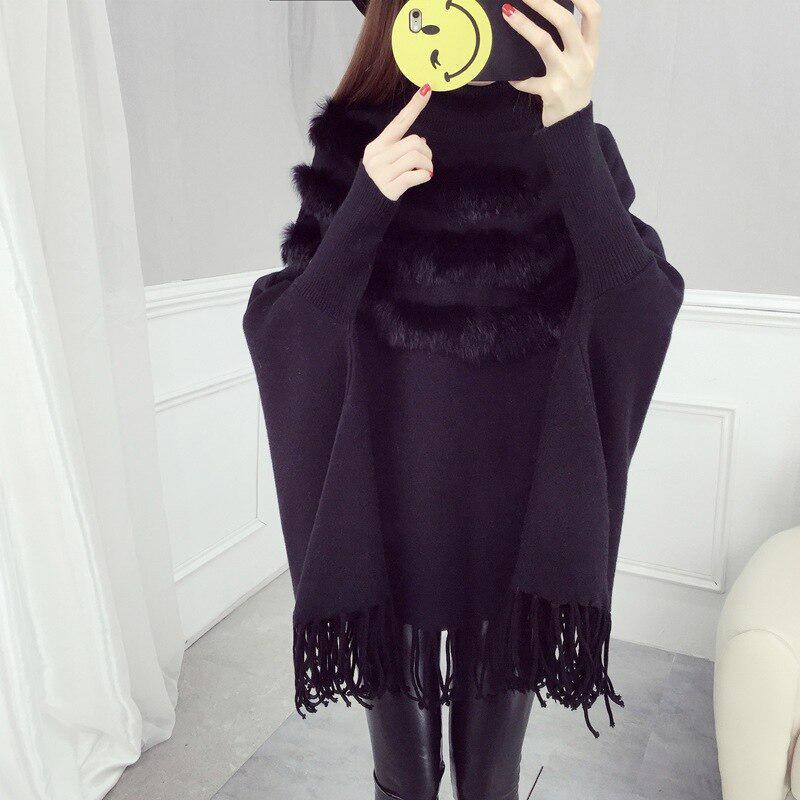 2019 Women Pullover Autumn Winter Warm Turtleneck Sweater Long Sleeve Casual Loose Knitted Tops