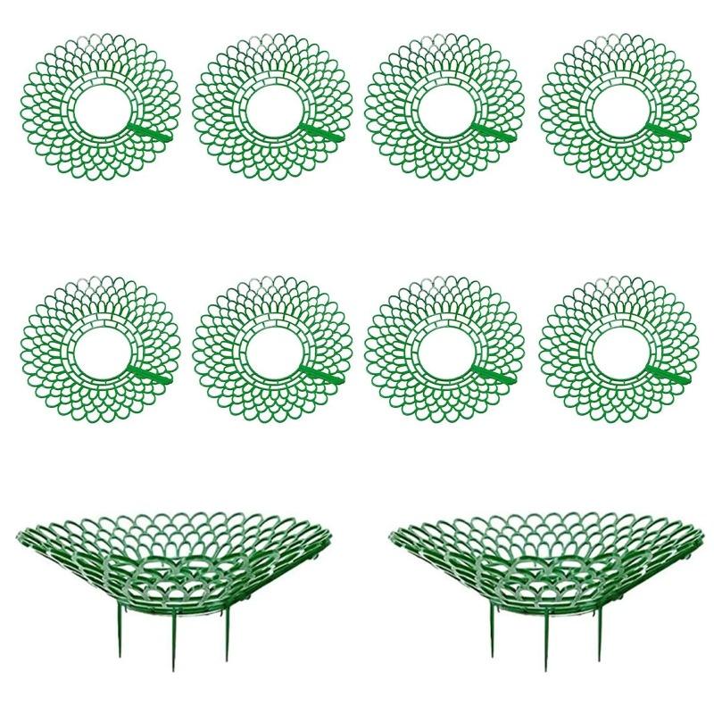 

1/5/10/20 шт. Подставки для клубничных растений с тремя прочными ножками обеспечивают защиту клубники от плесени, гнили и грязи S-1PC зелёный