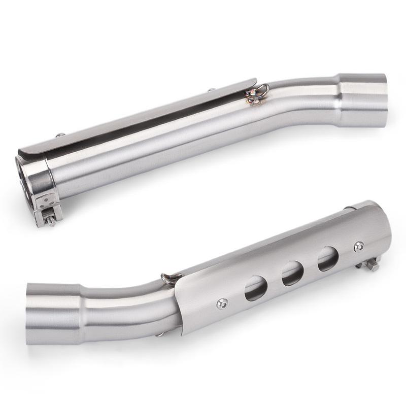 Motorcycle Exhaust Muffler Slip-On Mid Link Pipe Escape For T700s Tenere 700 2019-2026