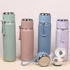 SUS316 Stainless Steel Thermos Water Bottle 500ml/600ml Insulated Bottle With Handle Thermo for Hot Cold Drinks for Outdoor