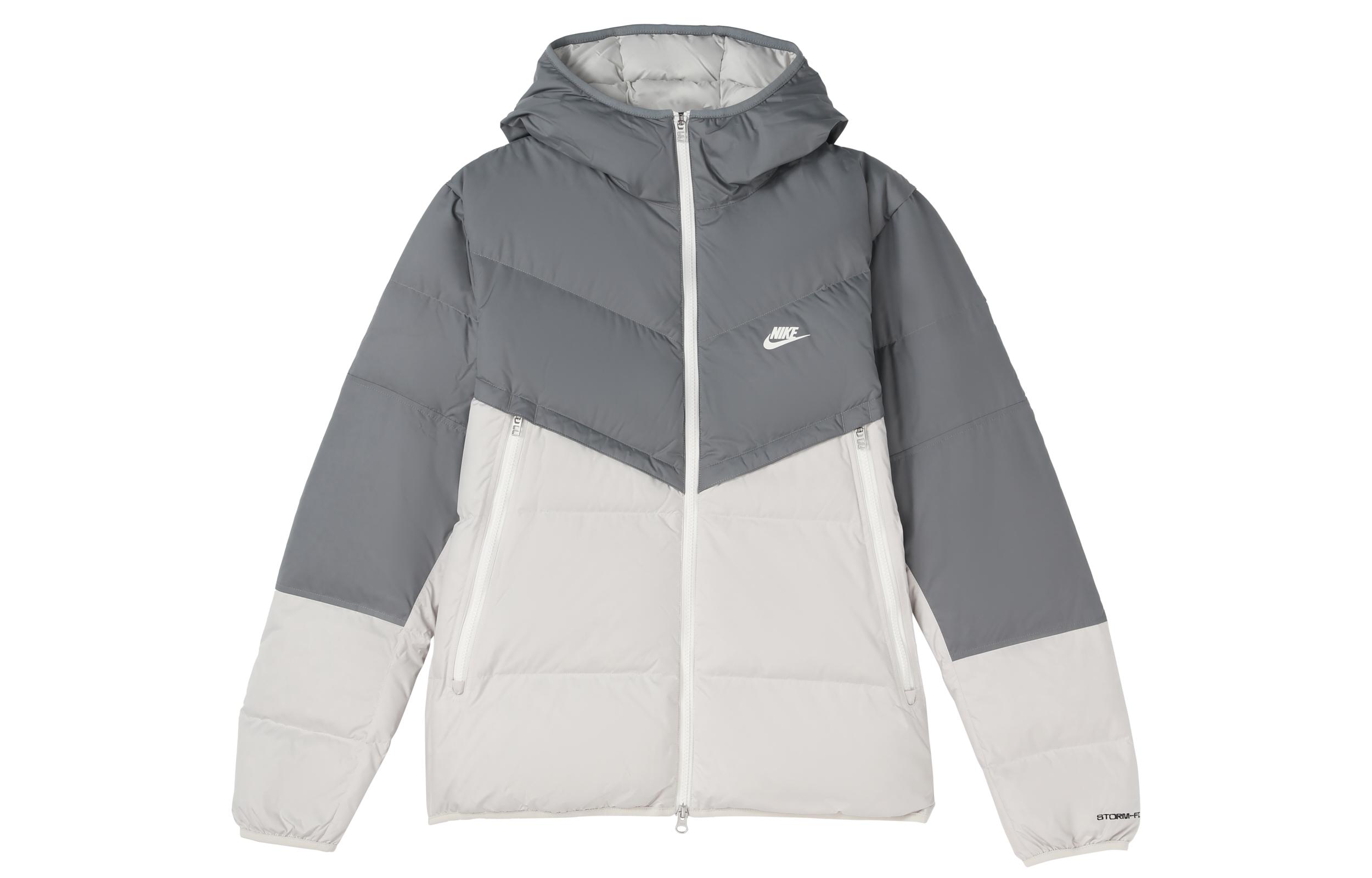 Nike Down Jackets Men s White Hooded Moderate Other DD6796-077 S