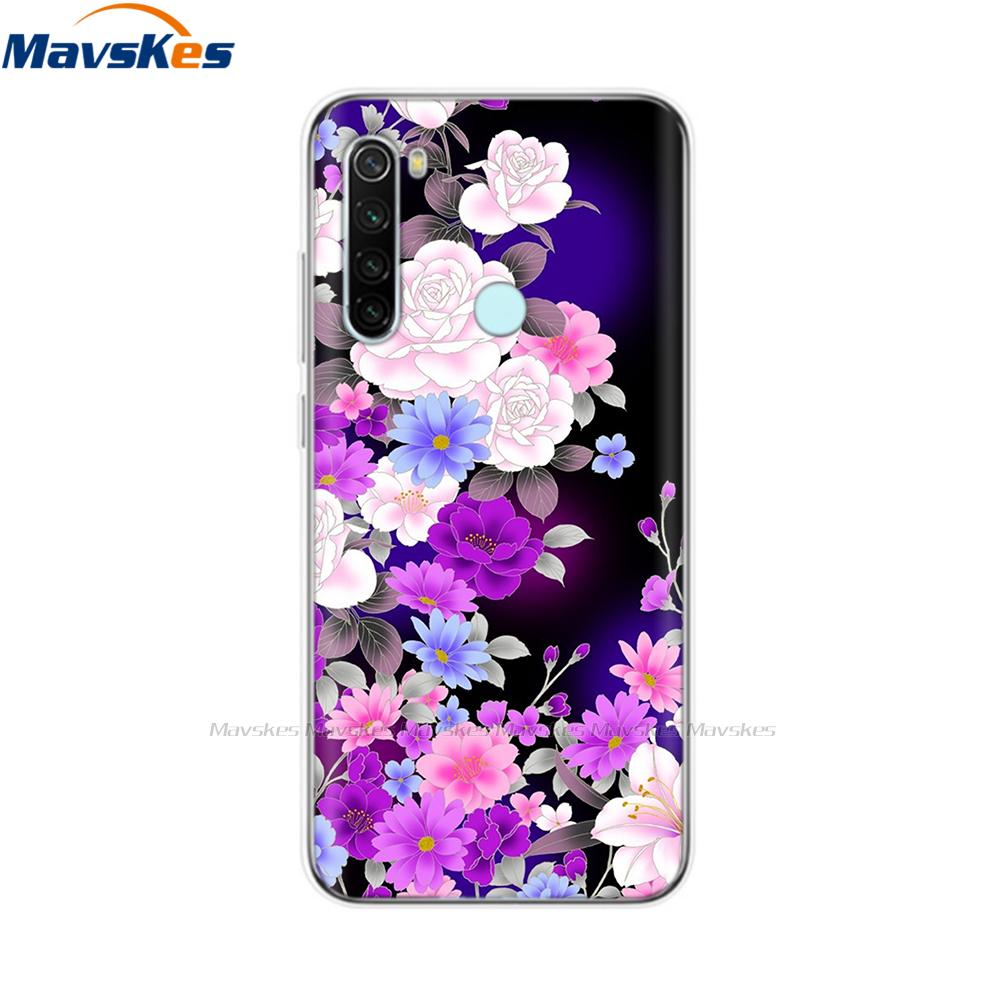 Phone Case for Xiaomi Redmi Note 8T Case 6.3" Silicon Soft TPU Back Cover for Redmi Note 8 8T Note8 Pro Case Protect Shell Coque