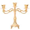 11PCS European Metal Candle Holder Intricate Carved Candle Holders Candelabra  For Dinner Party