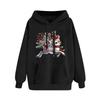 Men's Hooded Sweatshirt, Contrasting Color Sweatshirt, Sports   Casual Jacket