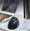 Ergonomic Vertical Wireless Rechargeable Bluetooth Mouse - Silent Dual Mode for Notebook