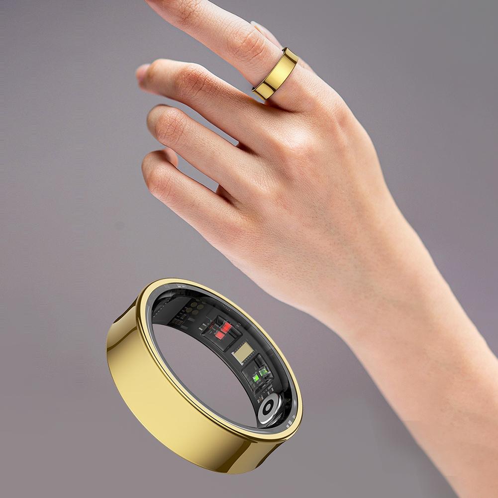 R09 Smart Ring Heart Rate Blood Oxygen Sleep Monitoring Health Monitor Body Temperature Health and Sleep Monitor for Men Women