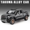 1/24 Toyota Tacoma Picku Wagon Alloy Model Car Toy Diecasts Casting Sound and Light Car Toys for Children Vehicle