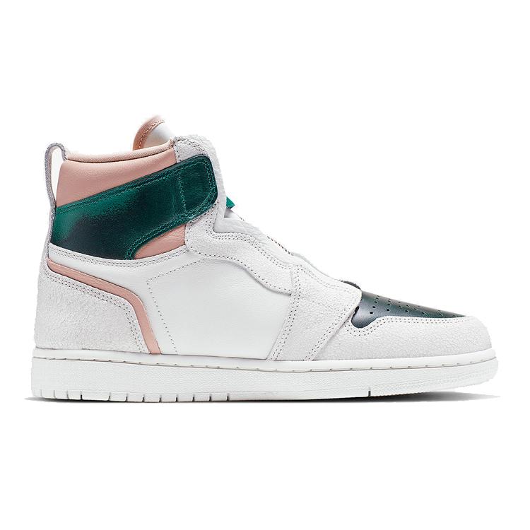 New Jordan 1 Retro High Zip Mystic Green Women's AQ3742-003