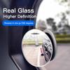 Car Rearview Mirror 360° Small Round Mirror Auto Accessories For MINI WORKS One Cooper JCW Countryman Clubman Cabrio Paceman