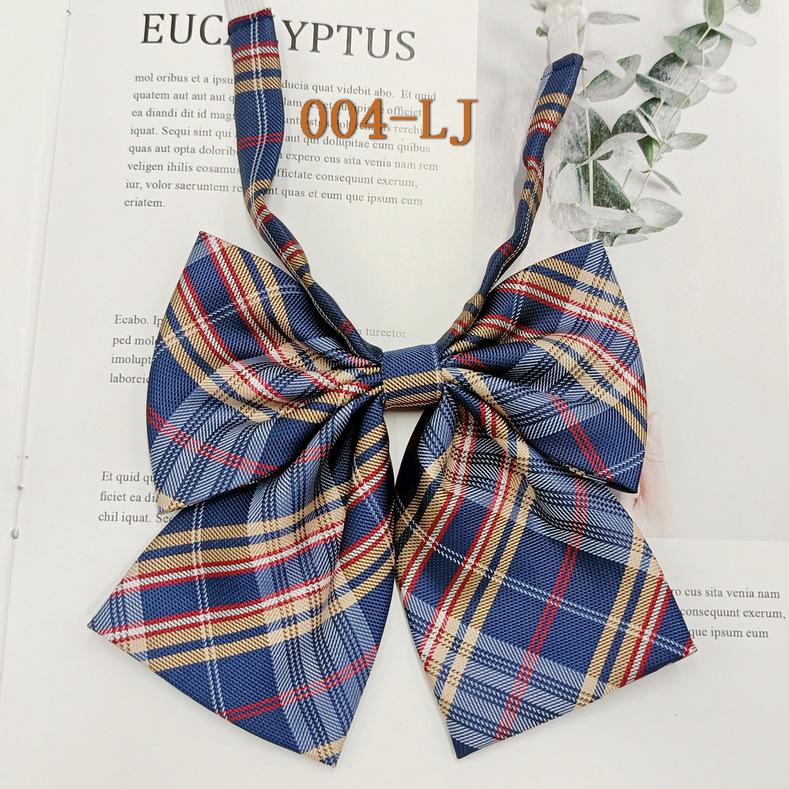 

Клетчатый воротник-цветок с галстуком-бабочкой - корейская мода, стиль Харадзюку для женщин и студенток.