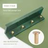 Solid Wood Wall Clothes Hanger Coat Rack Clothes Hanger Dressing Creative Entrance Hall Living Room Furniture Wall Storage Rack