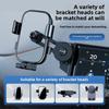 Telescopic Adjustable Vehicle Mobile Phone Bracket 360 Degree Rotating Vehicle Bracket Extension Rod Bracket Accessories