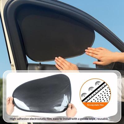 1Pc Car Side Shade,Telescopic Design, Heat Insulation Sun Blocker For All Cars,Without Blocking Vision For Travel/Home/Car Use