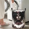 Mexican Catrina Girl Day Of The Dead Foldable Laundry Baskets Dirty Clothes Toys Storage Basket Home Organizer Hamper