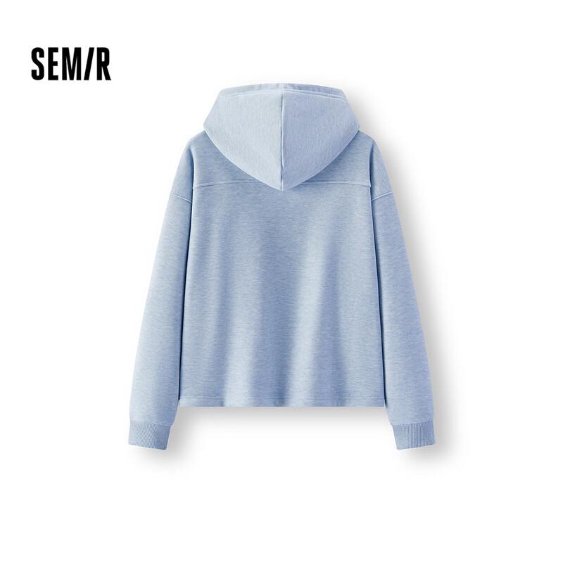 

Semir Women s Winter Fleece-Lined Oversized Hooded Sweatshirt S