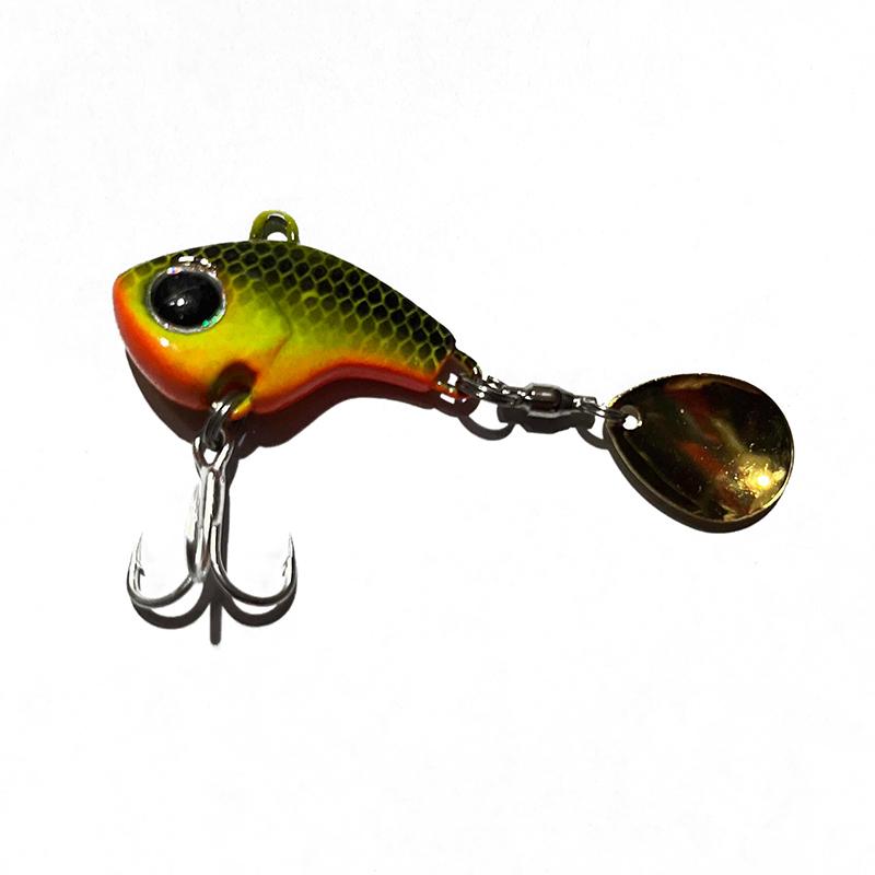 Tail Spinner Fishing Lure 5G 7G 10G 14G 20G Metal Vib Rotating Tail Swimbait Trout Spinner Bait Bass Fishing