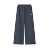Sports League Series Fleece Lined Loose Fit Warm Soft Solid Color Breathable Knit Joggers Women Joggers L325W059-040J