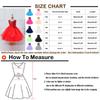 Floral  Princess Bridesmaid Pageant Gown Birthday Party Wedding Dress