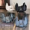 Versatile Bag Women S   Chain Simple Shoulder Bag Casual Crescent Bag