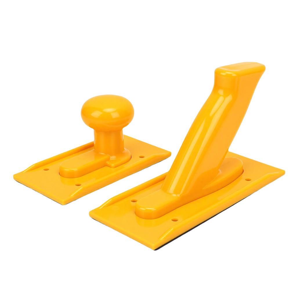 2 Pcs Woodworking Push Handle Rounded and Angled Grip Non Slip Pad Safety Push Block for Table Saw Router Band Saw