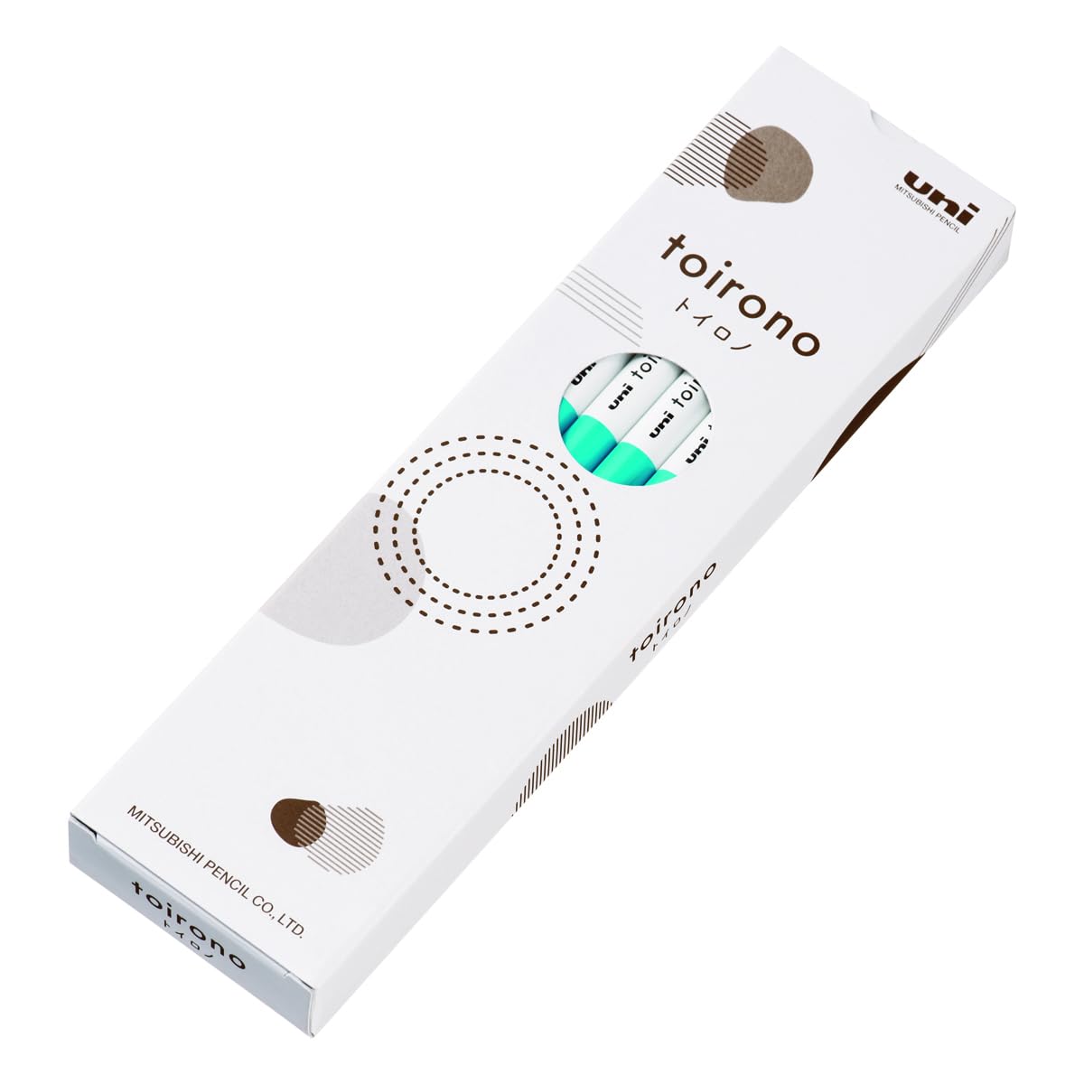 

Mitsubishi Pencil Toirono Colored 1 Cerulean Pencils, Dozen, Blue, TR.1531D