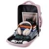 Compact, Lightweight 40*25*20 Carry-On Bag with Vacuum Bag Option, Versatile Double Shoulder Backpack, Ideal for Air Travel, Women-Friendly Design