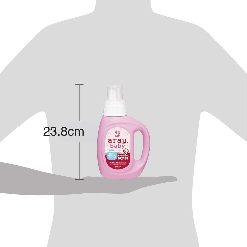 Arau Baby Wäsche 800mL arau. Seife, Unparfümiert,