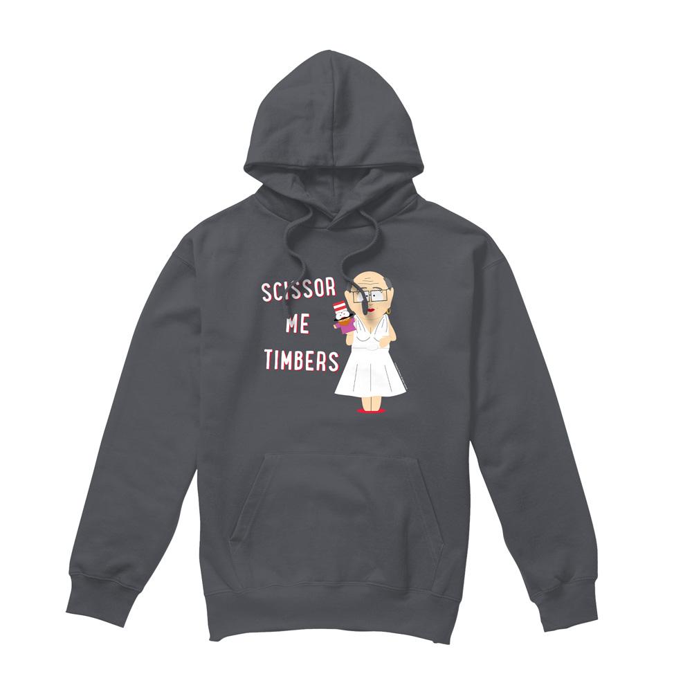 South Park Mens Scissor Me Timbers Hoodie