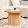 Solid Wood Round Coffee Table