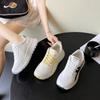 ins new Forrest Gump shoes for women's summer student sports breathable casual shoes with higher thick soles