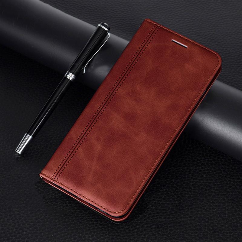 Luxusní kožené flipové pouzdro pro OPPO Reno 2 Z 2Z Realme C1 C2 C3 3 5 5S 5i 6i 6 Pro A9 A5 2020 A31 A52 A92 A1K Měkký silikonový kryt na telefon Peněženka Funda