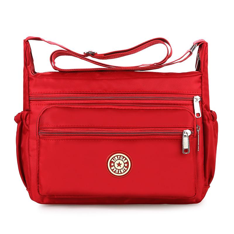 Large Capacity Women's Single-Shoulder Crossbody Bag - Stylish Oxford Nylon for Middle-Aged Moms