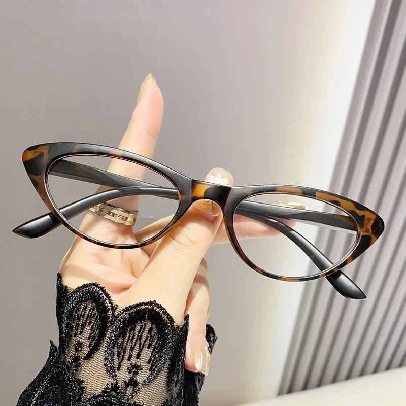 

Trendy Luxury Reading Glasses Men Women New Style Plus Diopter Ultralight Eyeglasses Vintage Far Sight Prescription Eyewear 0 леопардовый